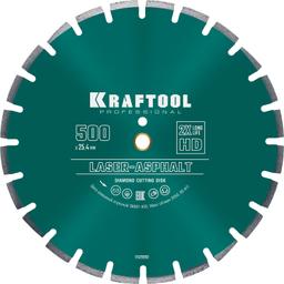 KRAFTOOL Laser-Asphalt, 500 мм, (25.4/20 мм, 10 х 4.5 мм), сегментный алмазный диск (36687-500) - 1