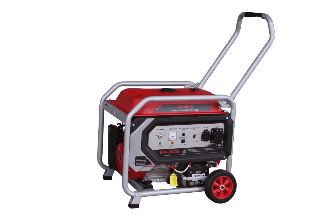 Генератор бензиновый KOMAN RW-6500E