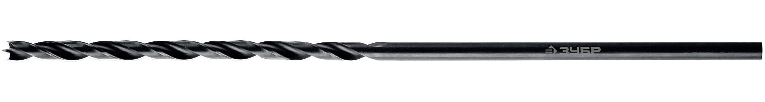 ЗУБР  d 8 x 300/150 мм, М-образная заточка, спиральное сверло по дереву, Профессионал (29421-300-08)