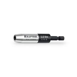 KRAFTOOL FIX-TORQ 5.0 Нм динамометрический адаптер для бит (64035-5.0) - 1