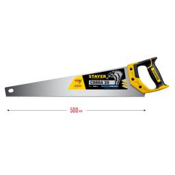 STAYER Cobra 3D, 500 мм, универсальная ножовка, Professional (1512-50) - 7