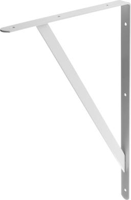 STAYER 500 х 330 х 30 х 4 мм, белый, усиленный уголок-кронштейн (37424-1) - 1
