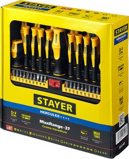STAYER Hercules-Pro-37, 37 предм., набор отверток с насадками (25312-H37) - 2