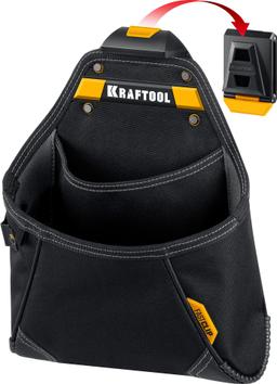 KRAFTOOL KP-12 поясная сумка с быстросъёмным креплением FastClip, 260 х 340 мм (38774) - 1