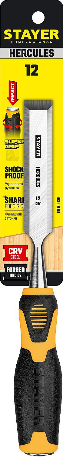 STAYER Hercules, 12 мм, стамеска-долото, Professional (18205-12) - 1