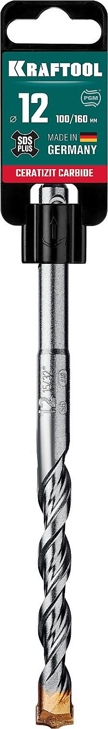 KRAFTOOL Ceratizit Carbide, 12 х 160 мм, SDS-plus бур (29320-160-12) - 2