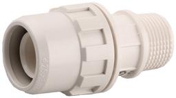 ЗУБР ШиреФит, штуцер с гайкой 26 мм - 3/4", муфта (51461-26-3/4) - 1