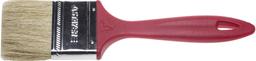 STAYER UNIVERSAL-EURO, 75 мм, 3", светлая натуральная щетина, пластмассовая ручка, все виды ЛКМ, плоская кисть (0108-75) - 1