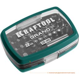 KRAFTOOL Grand-32, с магнитным адаптером 32 шт, набор бит (26083-H32) - 4