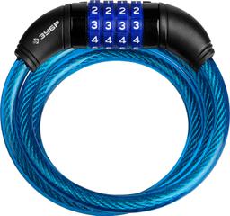 ЗУБР 950 мм, d 10 мм, кодовый, с изменяемым кодом, тросовый замок, Профессионал (37262-95) - 1