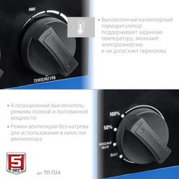 ЗУБР 24 кВт, электрическая тепловая пушка, Профессионал (ТП-П24) - 5