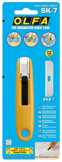 OLFA Hobby Craft Models, 17.5 мм, безопасный нож (OL-SK-7) - 3