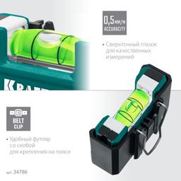 KRAFTOOL Electrо 76 мм, магнитный уровень (34786) - 12