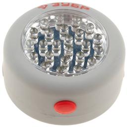 ЗУБР 28 LED, крючок для подвеса, магнит, светодиодный фонарь (61812) - 1