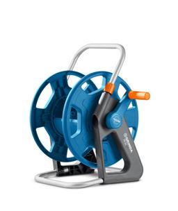 GRINDA HR-60, для шлангов 60м x 1/2″ и 30м х 3/4″, стальные опоры, пластиковый барабан, катушка для шлангов ProLine (428451) - 1