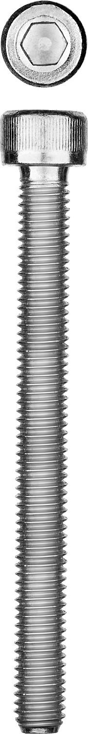ЗУБР DIN 912, кл. пр. 8.8, М10 х 55 мм, цинк, 5 кг, винт с внутренним шестигранником, Профессионал (30318-10-055) - 1
