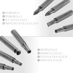 KRAFTOOL Precision-51, 51 предм., для точных работ, отвертка (25691) - 6