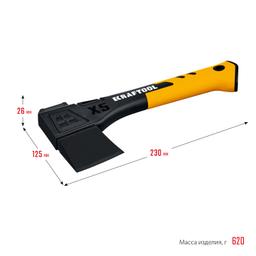 KRAFTOOL X5, 440/620 г, в чехле, 230 мм, универсальный топор (20660-05) - 9