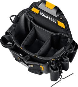 KRAFTOOL KPB-23 поясная сумка с быстросъёмным креплением FastClip, 290 х 310 мм (38766) - 8