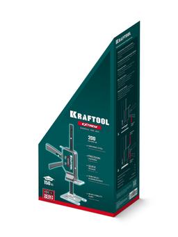 KRAFTOOL EXTREM 150 кг, 200 мм подъем, усиленный алюминиевый корпус, закаленная стальная рейка, подъемник универсальный (33263) - 2
