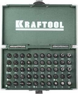KRAFTOOL X-Drive, 50 шт, набор кованых торсионных бит (26065-H50) - 1