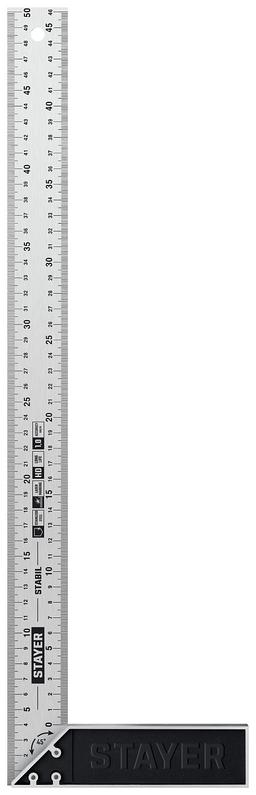 STAYER  500 мм, столярный угольник, Professional (3431-50) - 1