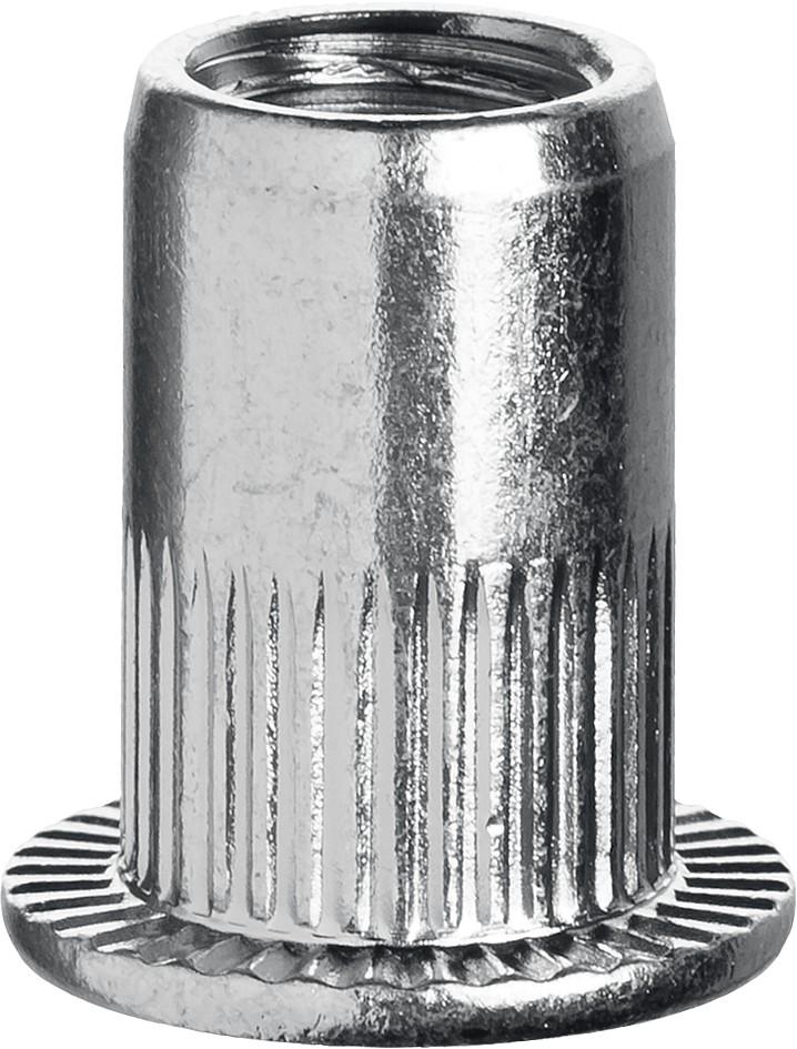 ЗУБР  М3, станд. бортик, 1500 шт, стальные резьбовые заклепки с насечками, Профессионал (31317-03)