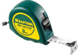 KRAFTOOL Grand, 8 м х 25 мм, рулетка (34022-08-25) - 1
