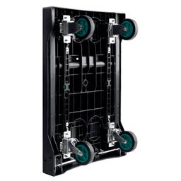 KRAFTOOL до 150 кг, платформа 68.0 х 49.5 см, складная рукоятка, складные колеса d 10 см, вес - 9.3 кг, платформенная тележка (38780-150) - 9