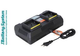 SBC1822 зарядное устройство Sturm! 1BatterySystem 18 В, 2 x 4 А для двух батарей - 2