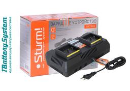 SBC1822 зарядное устройство Sturm! 1BatterySystem 18 В, 2 x 4 А для двух батарей - 4