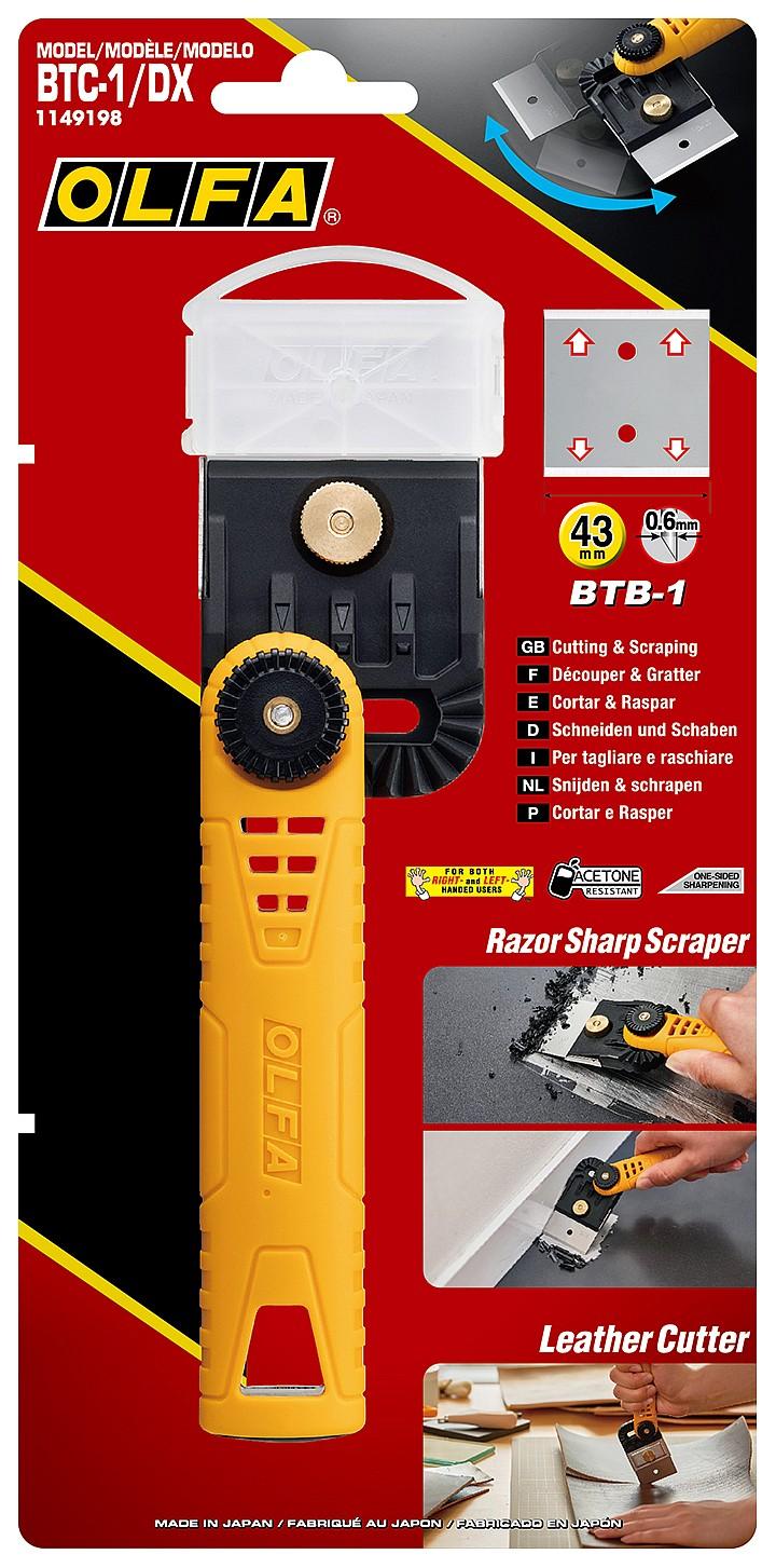 OLFA Hobby Craft Models, для реза кожи, нож-скребок (OL-BTC-1/DX)