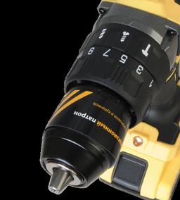Аккумуляторный шуруповерт Hanskonner HCD1865BLI Unibattery - 12