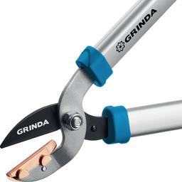 GRINDA PL-460A, длина 460 мм, лезвия из высокоуглеродистой закаленной стали, алюминиевые рукоятки, малый контактный сучкорез, PROLine (424516) - 4