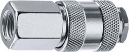 ЗУБР  1/4"F - рапид муфта, переходник, Профессионал (64910-1/4) - 1