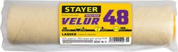 STAYER VELUR, 48 х 180 мм, бюгель 8 мм, ворс 4 мм, 50% акрил, 50% шерсть, для лаков и эмалей, малярный ролик, Professional (0232-18) - 2