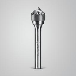 ЗУБР 12х6 мм, тип K (зенкер с вершиной 90°), хв-к 6 мм, твердосплавная борфреза, ПРОФЕССИОНАЛ (28809-12-6) - 7