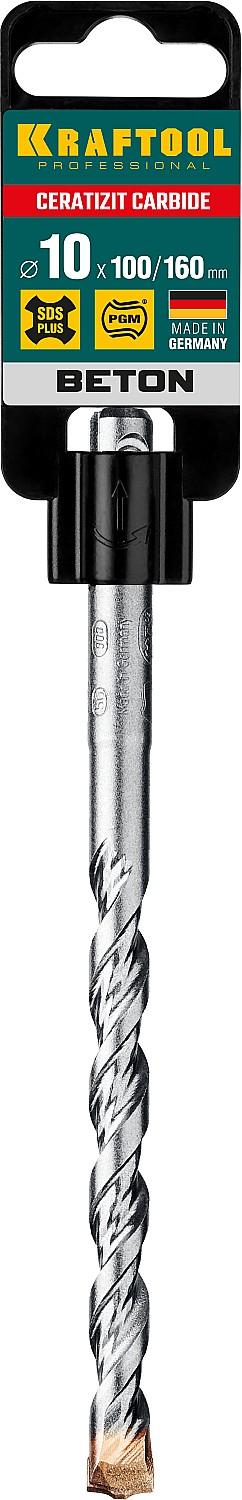 KRAFTOOL Cerazit Carbide, 10 х 160 мм, SDS-plus бур (29320-160-10) - 2
