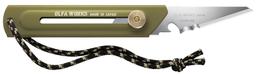OLFA WORKS BK1 BUSHCRAFT KNIFE многоцелевой нож со сменным лезвием (OW-BK1-OD) - 1