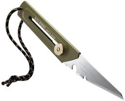 OLFA WORKS BK1 BUSHCRAFT KNIFE многоцелевой нож со сменным лезвием (OW-BK1-OD) - 3