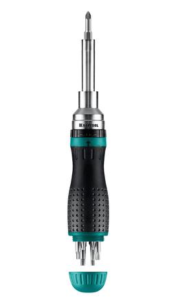 KRAFTOOL 19-в-1 KraftMax 19, Реверсивная отвертка с битами (25862) - 1