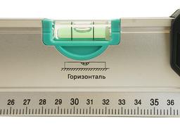 2015-10-0600 Уровень строительный, 600мм, 5 глазков, углы 0/1.5/3.5/45/90°, рукоятка, Sturm! - 3