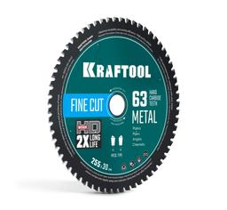 KRAFTOOL Metal Cut 255 х 30 мм, 63Т, диск пильный по металлу и стали (36954-255-30-63) - 1