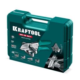 KRAFTOOL MC-12, для различных профилей из пластика и резины, с набором сменных губок, угловые ножницы (23372-12) - 2