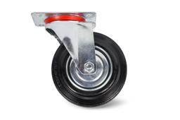 Колесо поворотное резина SC 63 160 мм (F) - 1