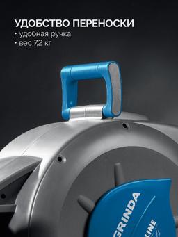 GRINDA HRA-20, шланг 20м x 1/2″, на поворотном кронштейне настенная, поливочный набор 4 предмета, катушка автоматическая со шлангом ProLine (428470) - 7