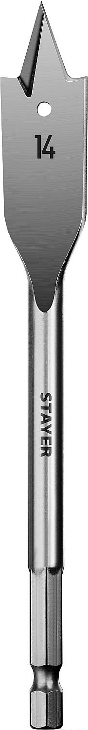 STAYER Flat, 14 x 152 мм, перовое, cверло по дереву (2950-14) - 1