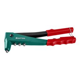 KRAFTOOL X-3, 2.4 - 4.8 мм, литой заклепочник в кейсе (31170-H6) - 9