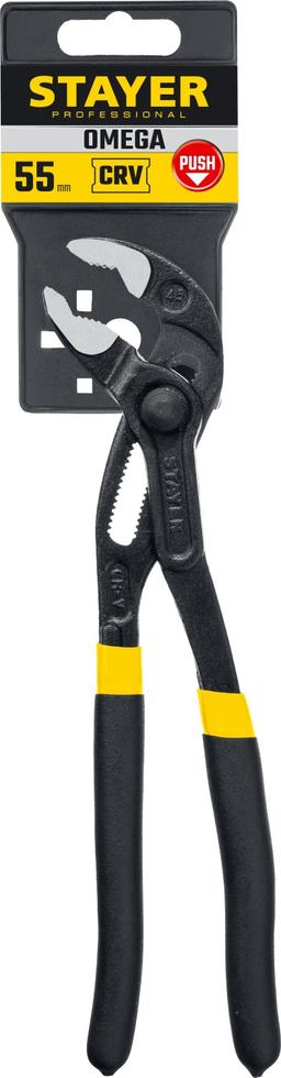 STAYER Omega, 250 мм, переставные клещи, Professional (2239) - 2