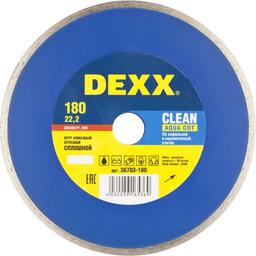 DEXX Clean Aqua Cut, 180 мм, (22.2 мм, 5 х 2.1 мм), сплошной алмазный диск (36703-180) - 1